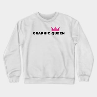 Graphic Queen Crewneck Sweatshirt